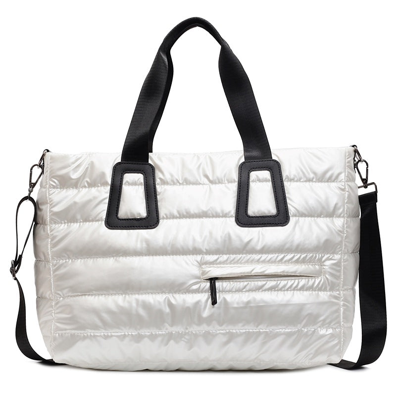 Insulated Puffer Travel Tote