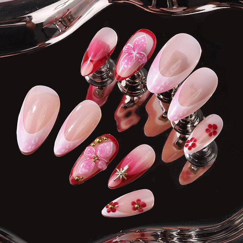 Premium Artistic Press-On Nail Collection Stornfield