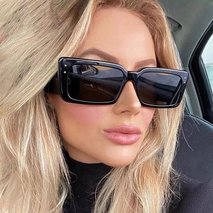 Ladies fashionable sunglasses in modern rectangular design Stornfield