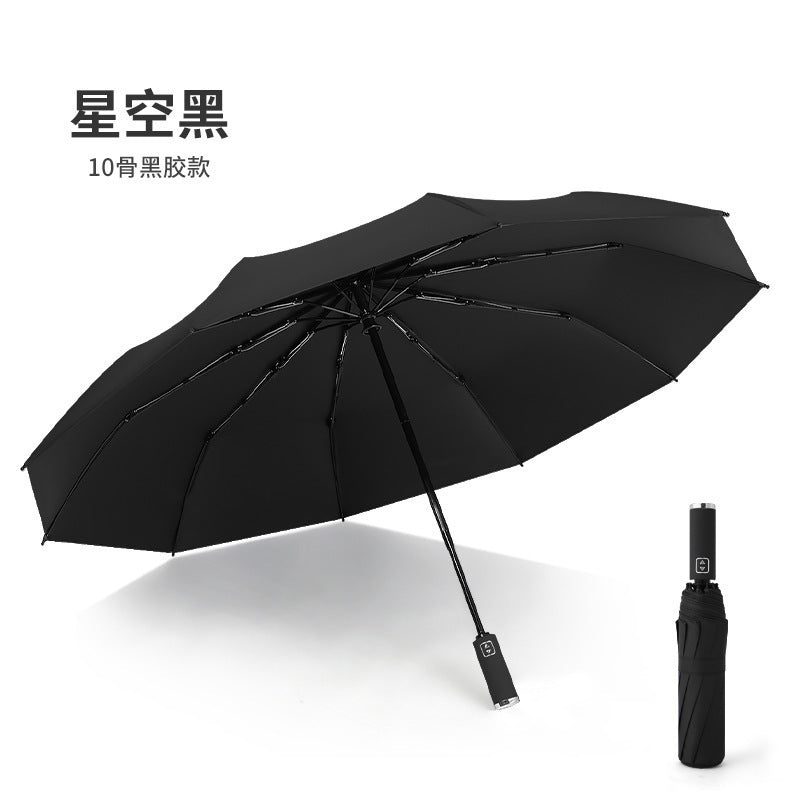 Women's Automatic Umbrella with Sturdy Plastic Handle and Robust Frame Stornfield
