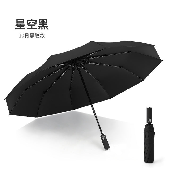 Women's Automatic Umbrella with Sturdy Plastic Handle and Robust Frame Stornfield