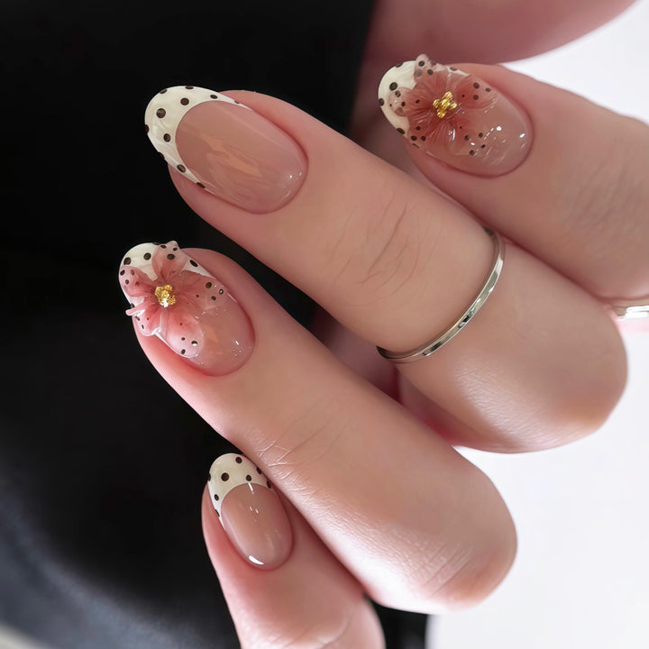 Decorative Press-On Nail Design Set