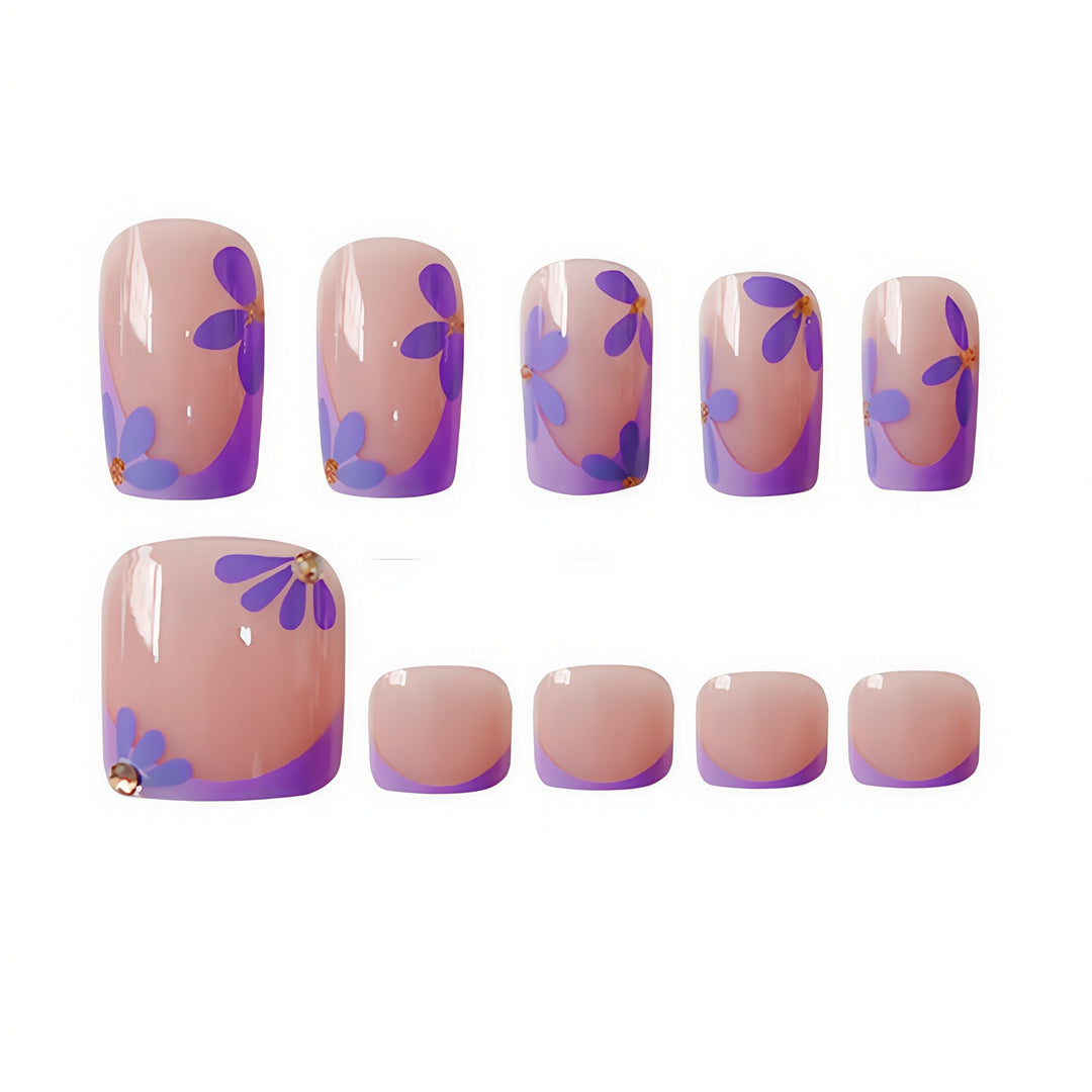 Artistic Nail Art Set with Glossy Finish Stornfield