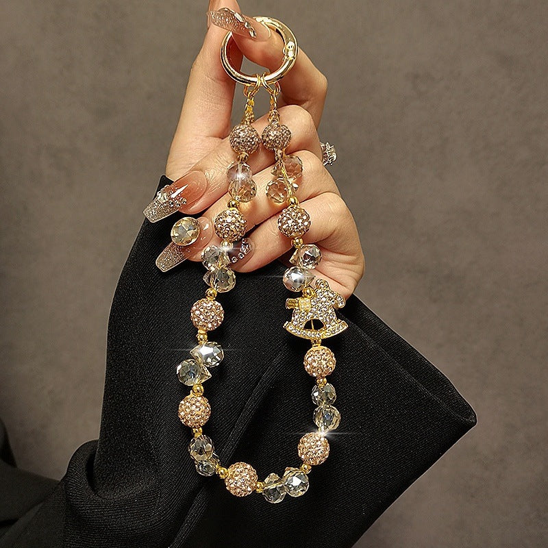 Decorative Crystal Charm Keychain Stornfield