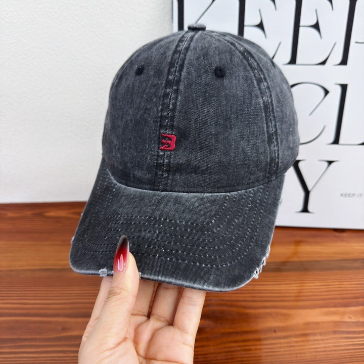 Unisex Distressed Cotton Baseball Cap Stornfield 1784083761