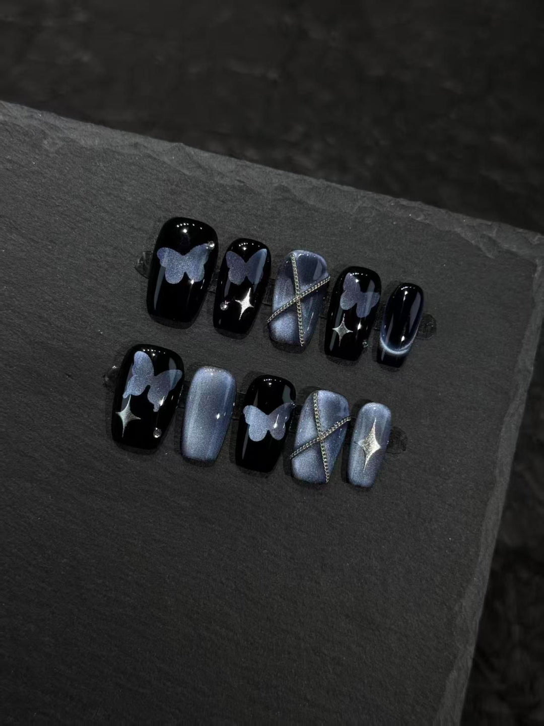 Artistic Butterfly Nail Art Set