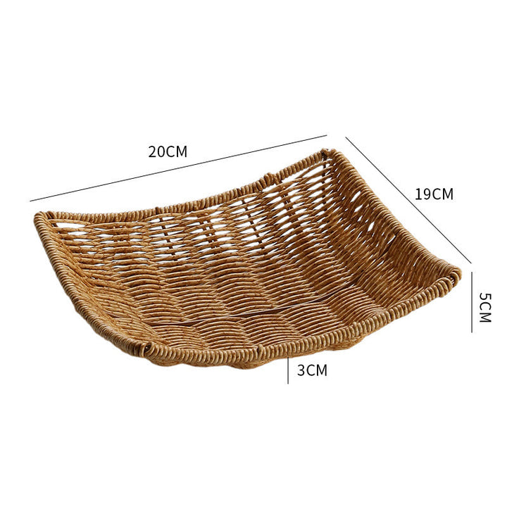 Handwoven Decorative Serving Basket Stornfield