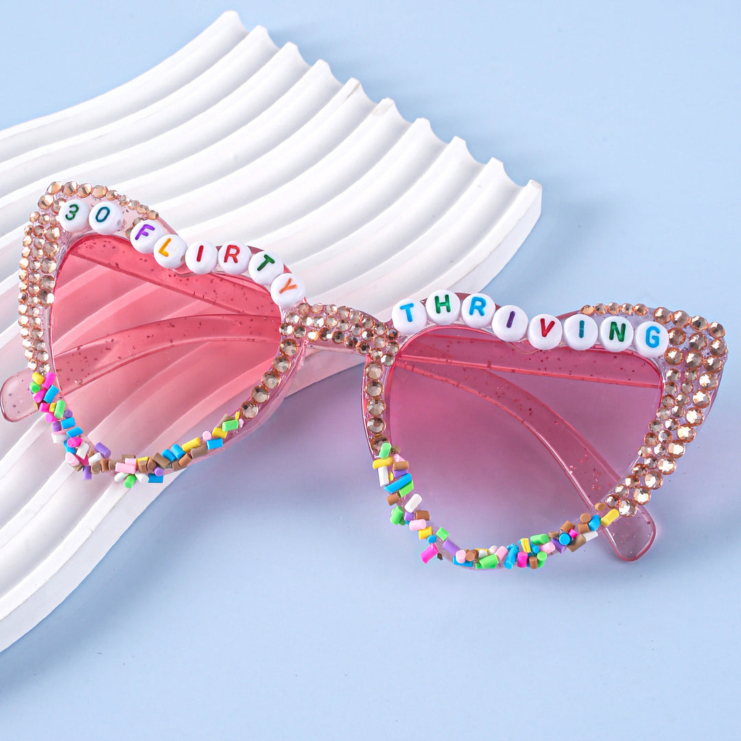 Decorative Birthday-Themed Fashion Sunglasses Stornfield