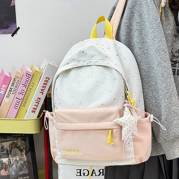 Multi-Purpose Star-Patterned Backpack Stornfield