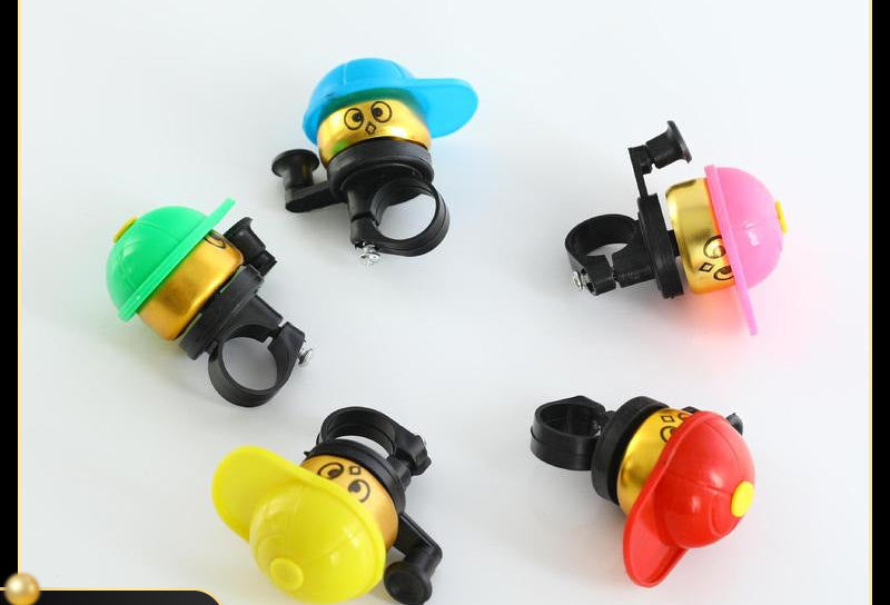 novelty cartoon chick bicycle handlebar bell with silicone cap and adjustable clamp Stornfield