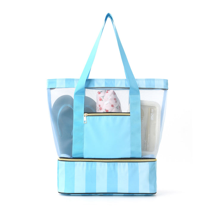 Beach bag with see-through design and large storage Stornfield