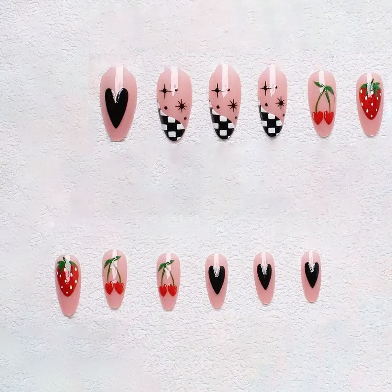 Thematic Fruit Nail Art Design Stornfield