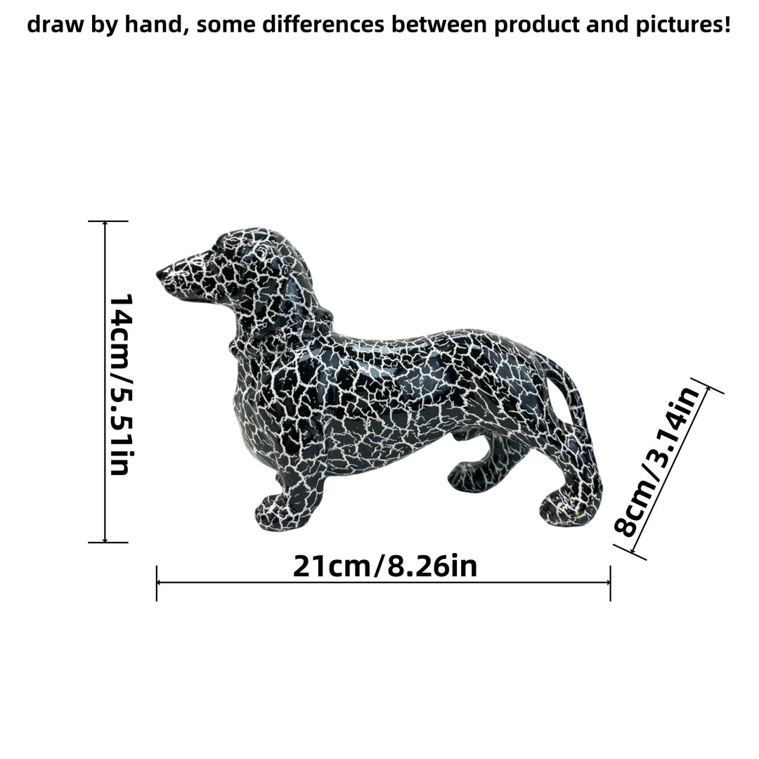 Creative decoration figure of a dachshund Stornfield