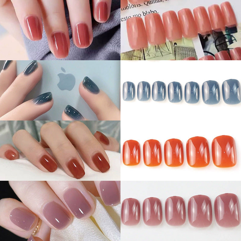 Glossy Fashion Press-On Nail Set Stornfield