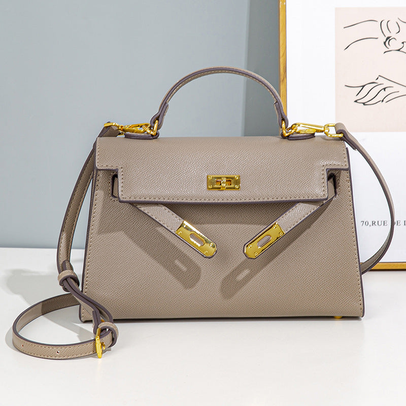 Vintage-Inspired Structured Handbag  1791995440