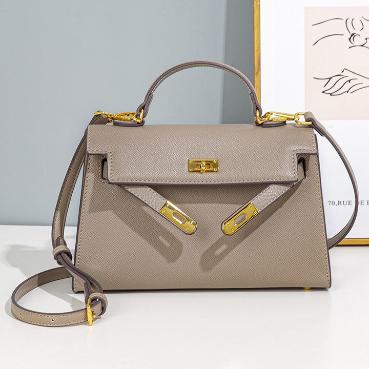 Vintage-Inspired Structured Handbag  1791995440