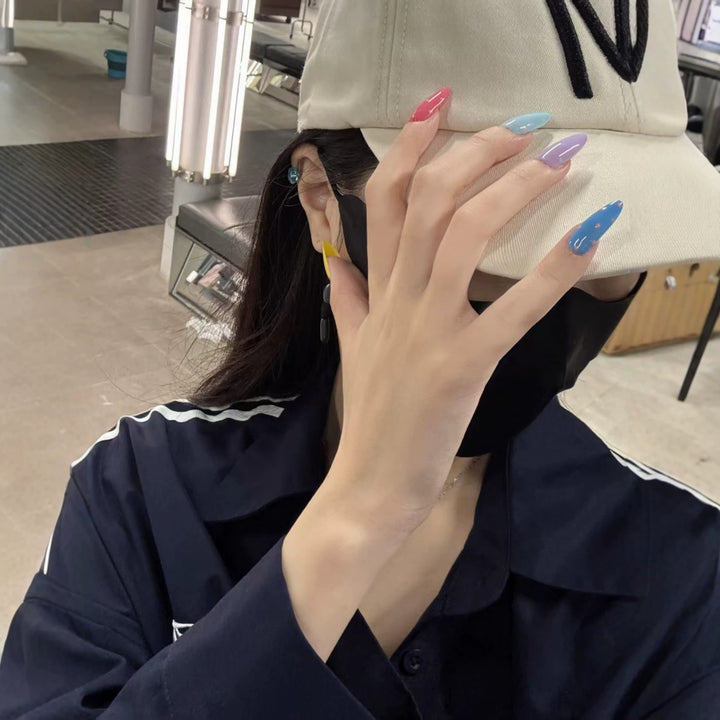 Colorful Gel Nail Extensions