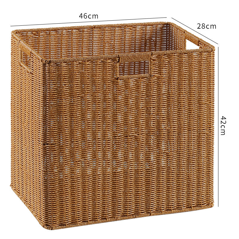 Rectangular Woven Storage Basket Stornfield