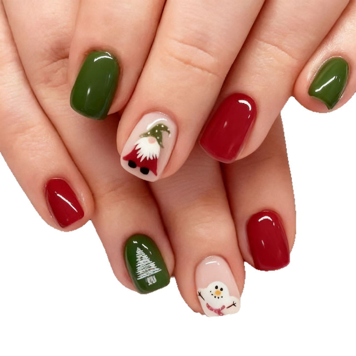Festive Themed Christmas Nail Art Kit Stornfield