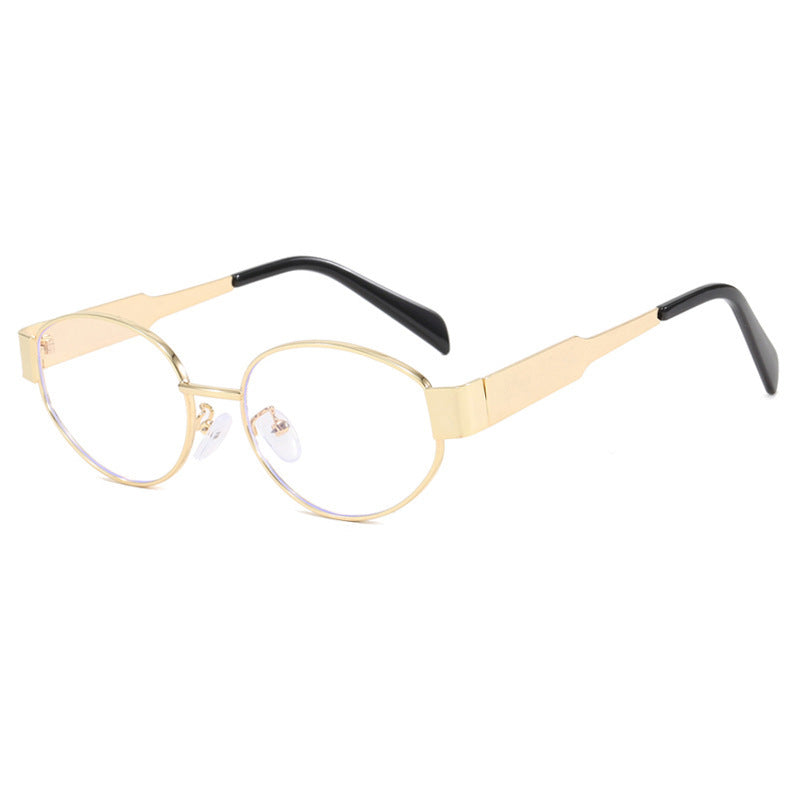 Fashionable oversized sunglasses with metal frame Stornfield