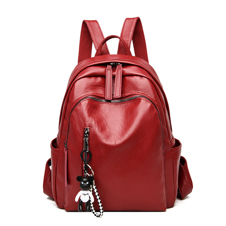 Elegant Leather Backpack Stornfield