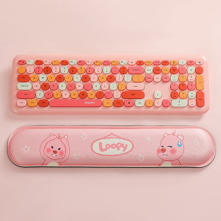 Cute Cartoon Bear-Themed Mouse Pad