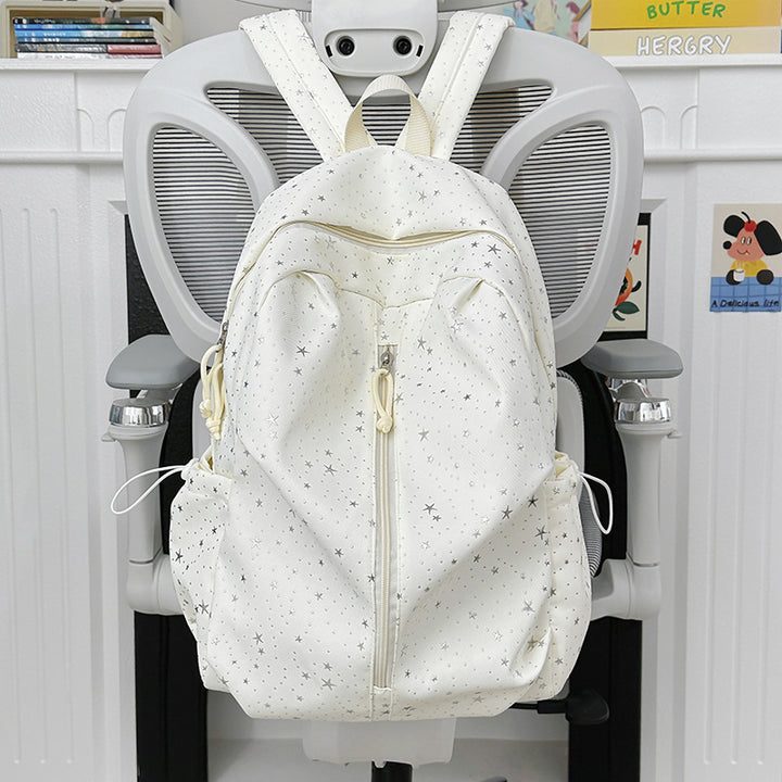 Star-Patterned Lightweight Backpack Stornfield