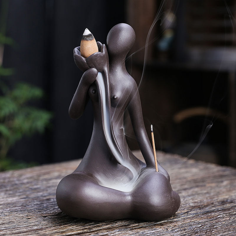 Artistic Meditation Incense Holder