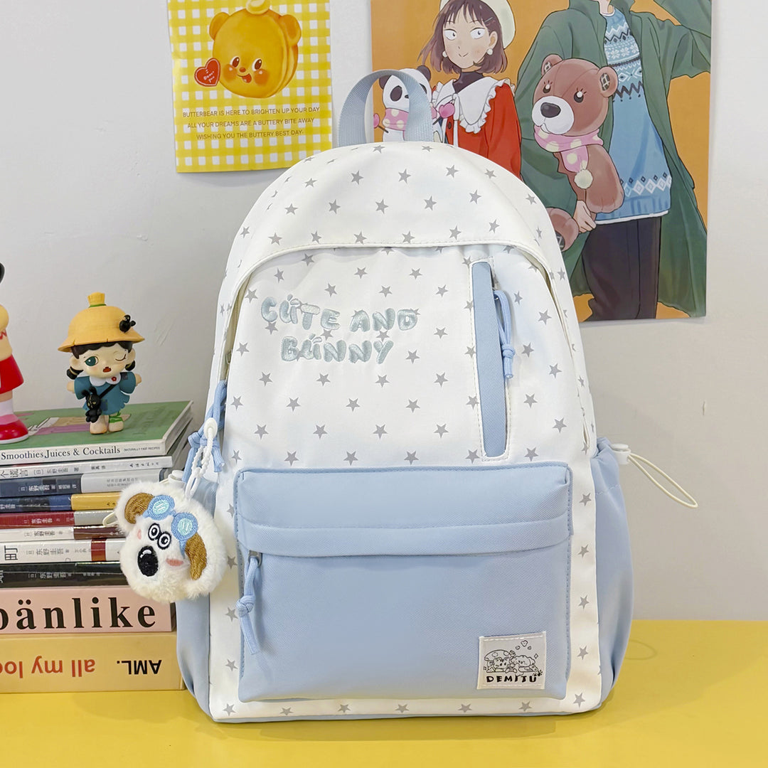 Cute Animal-Themed Canvas Backpack Stornfield