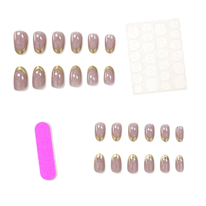 Elegant Glossy Nail Art Extensions Stornfield