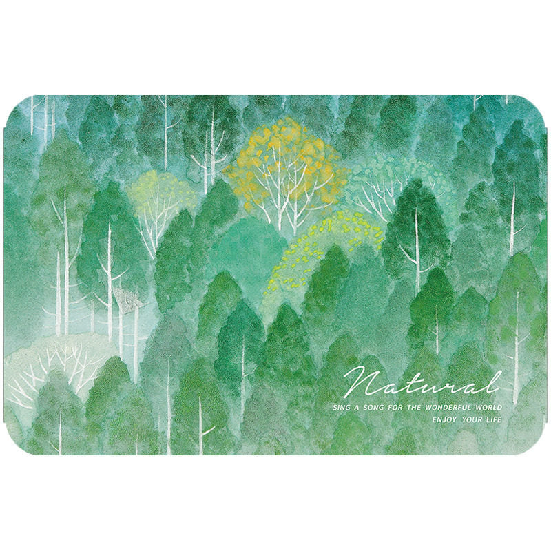 Artistic Illustration Desk Mat