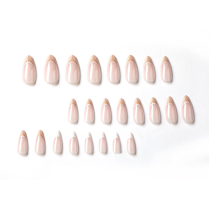 Elegant Nail Extensions with Creative Design Stornfield