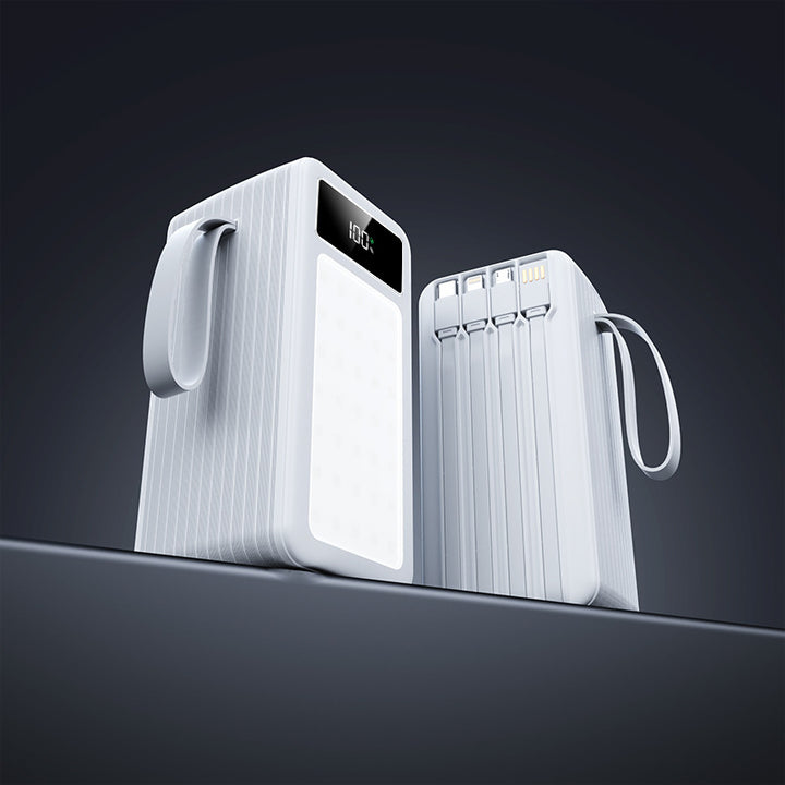 Portable power bank with integrated charging station and innovative LCD display Stornfield
