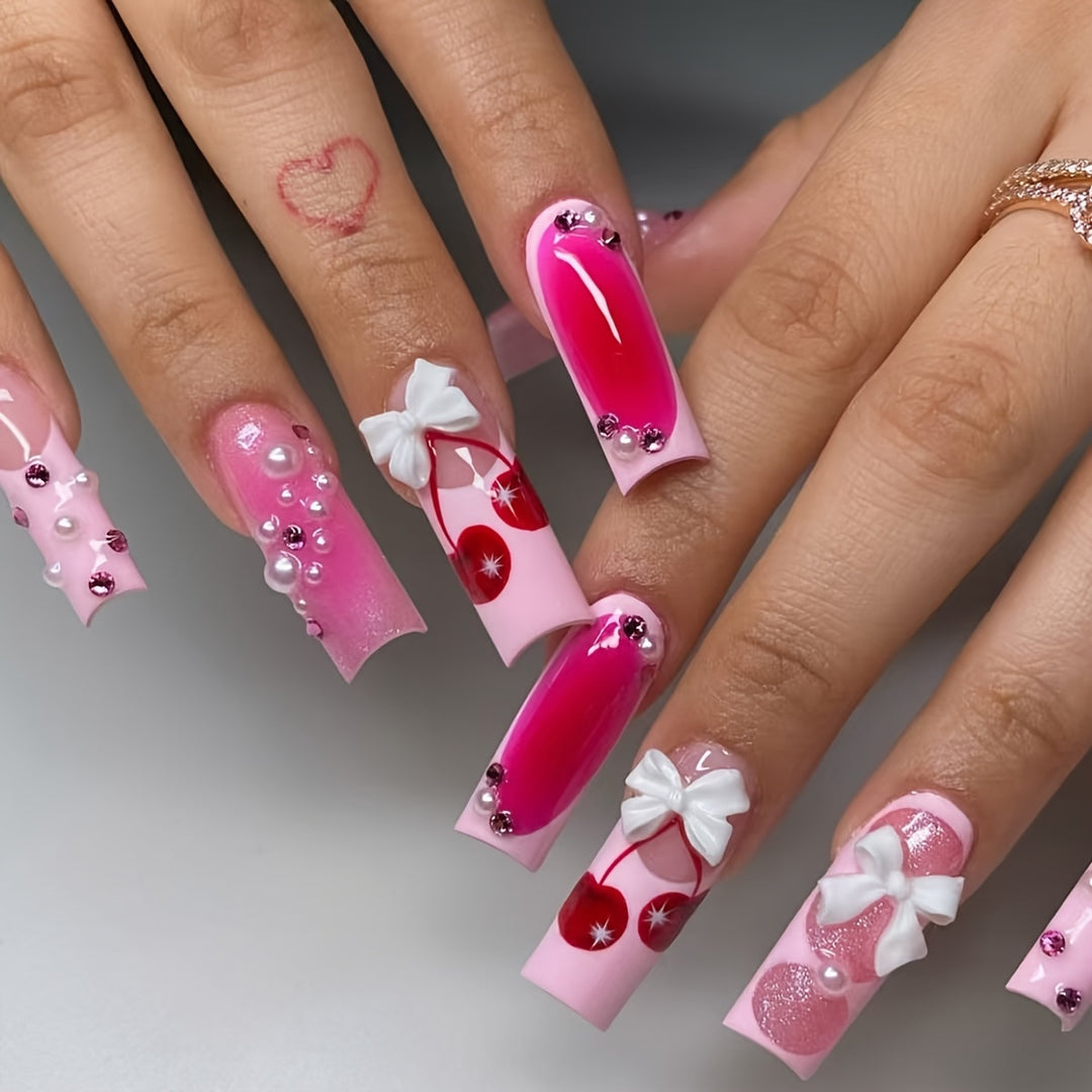 Creative Artistic Press-On Nails Stornfield