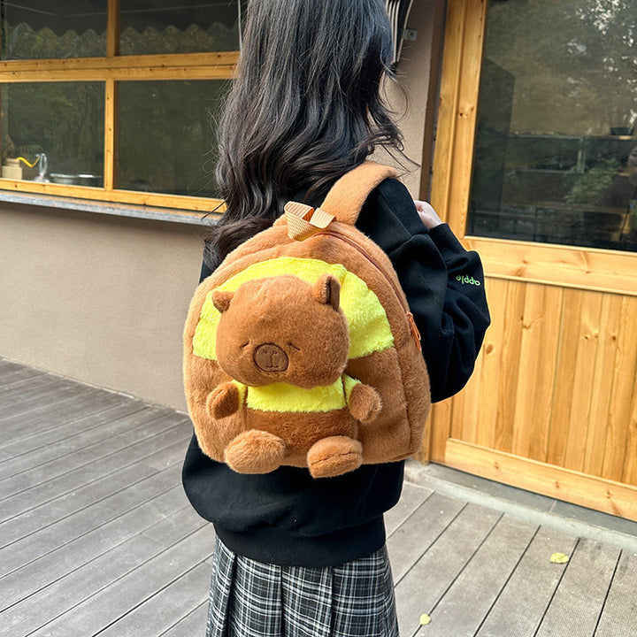 Plush backpack with animal cuddly motif Stornfield