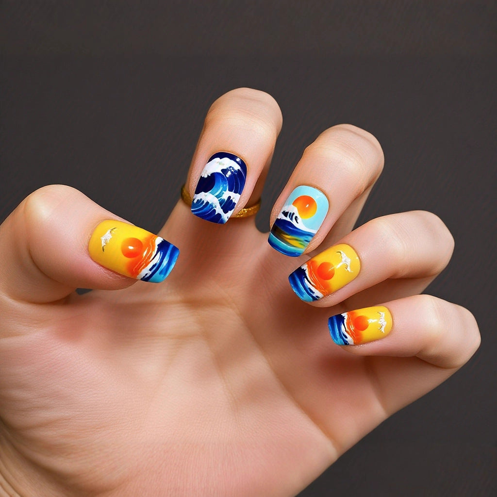 Artful Nail Extensions with Elegant Tips Stornfield