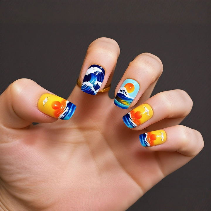 Artful Nail Extensions with Elegant Tips Stornfield