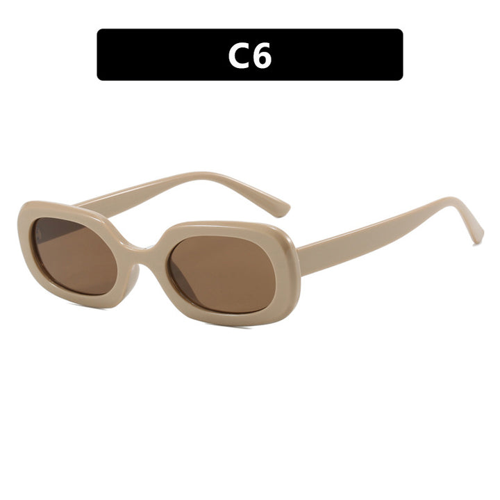 Women's oversized sunglasses with unusual pattern Stornfield