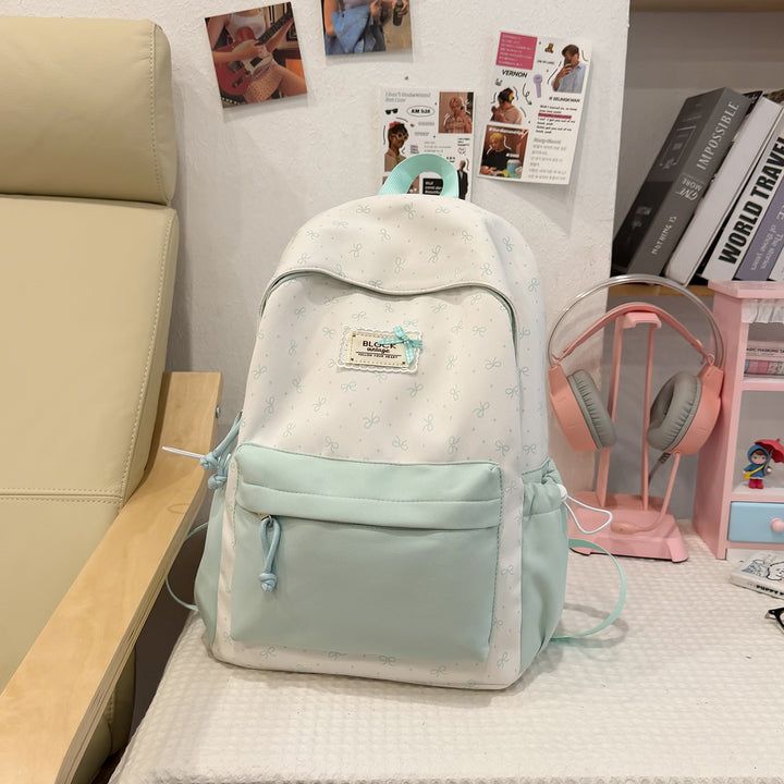 Stylish Printed Backpack with Fun Character Accents Stornfield
