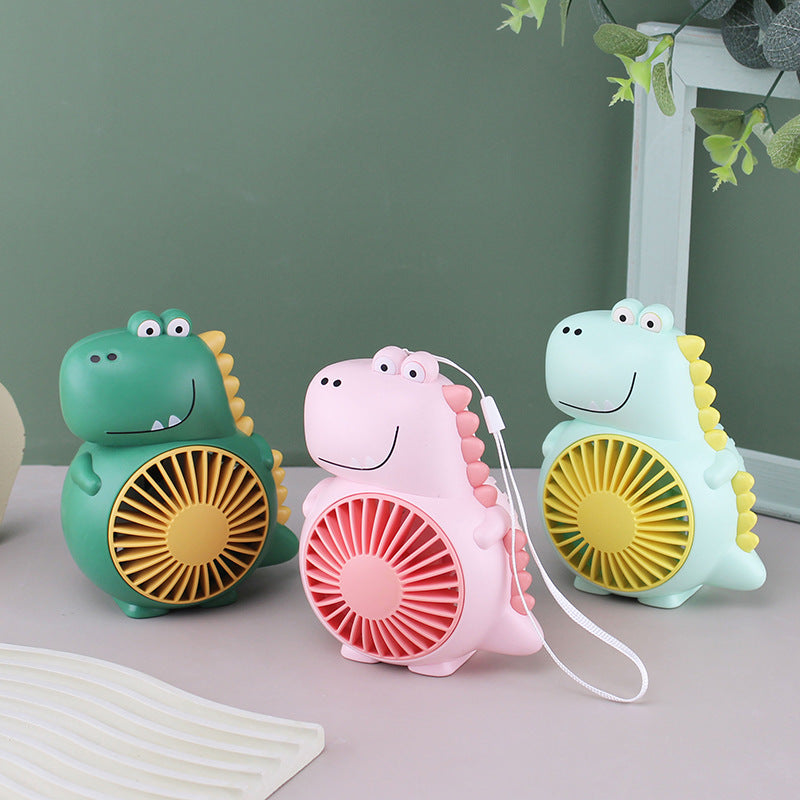 Ladies funny mini fan in dinosaur design Stornfield