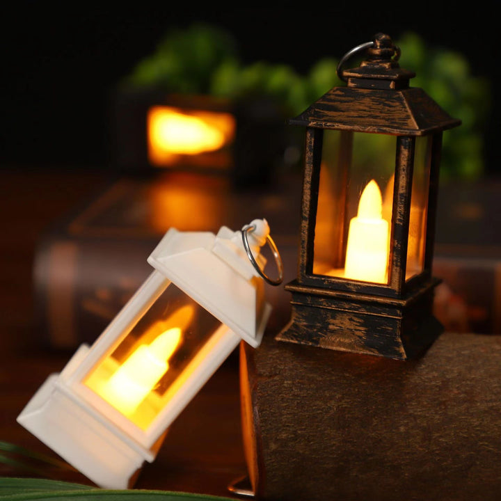 Compact LED Flicker Lantern Keychain and Tabletop Accent Stornfield