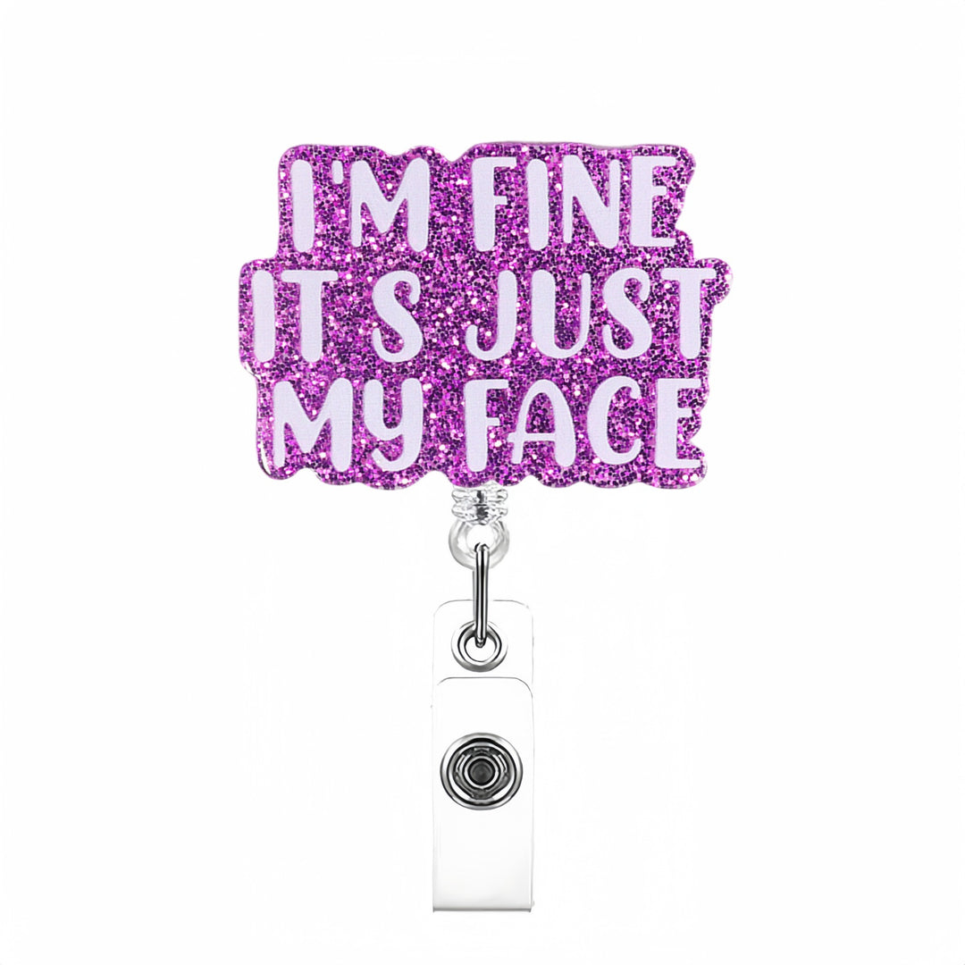 Expandable badge holder with anatomical heart pendant