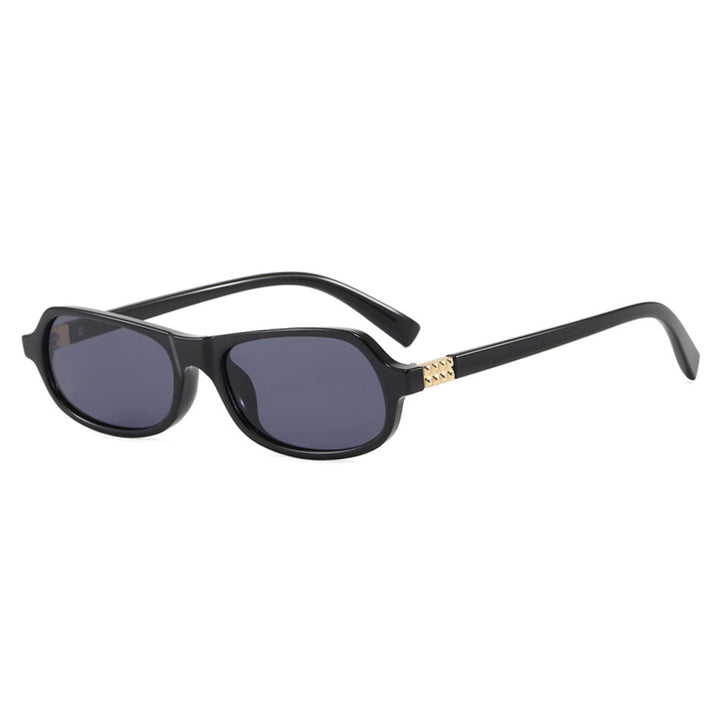 Ladies stylish fashionable sunglasses with golden accents Stornfield