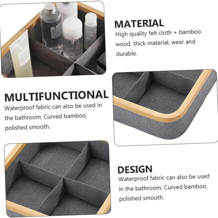 Felt Organizer with Bamboo Frame Stornfield
