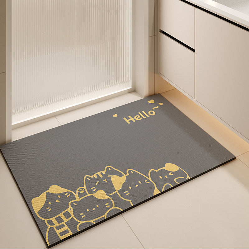 Home Decorative Welcome Mat for Home Entryway