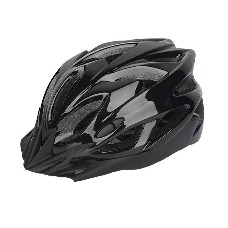 adjustable ventilated road and mountain cycling helmet with visor and rear dial fit Stornfield