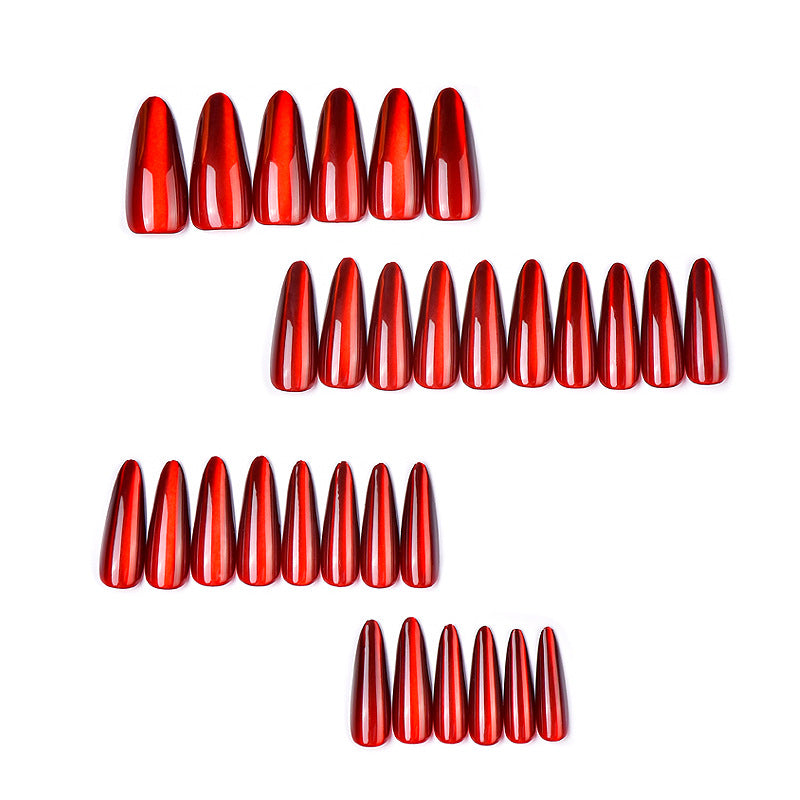 Glossy Stiletto Press-On Nail Set