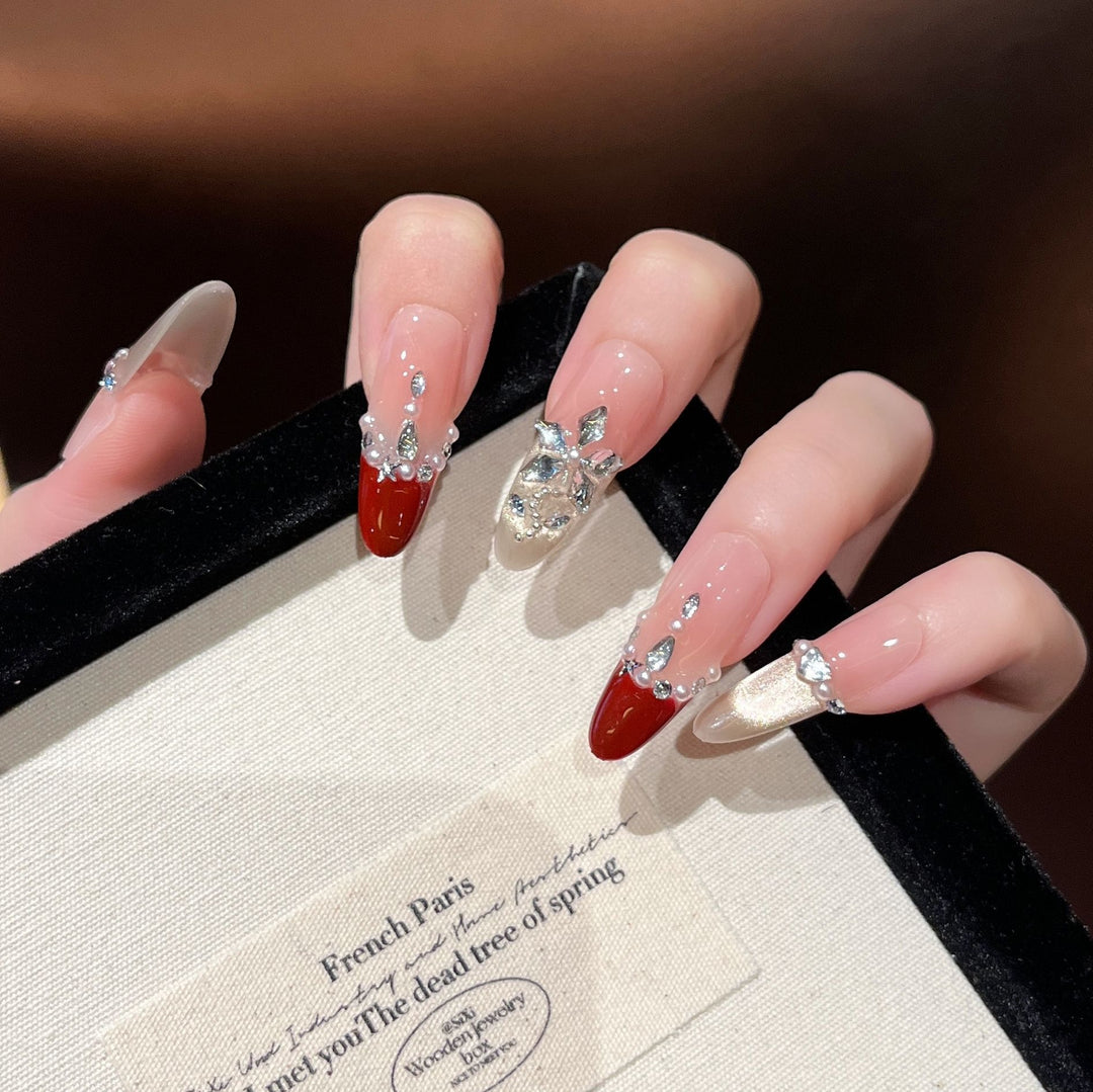 Artistic Glamour Press-On Nail Extensions Stornfield