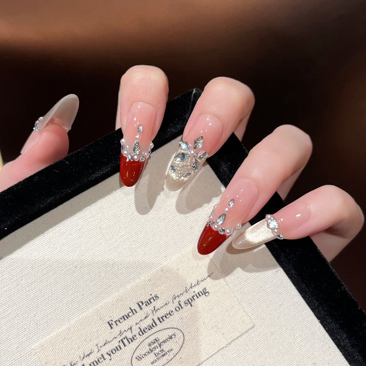 Artistic Glamour Press-On Nail Extensions Stornfield