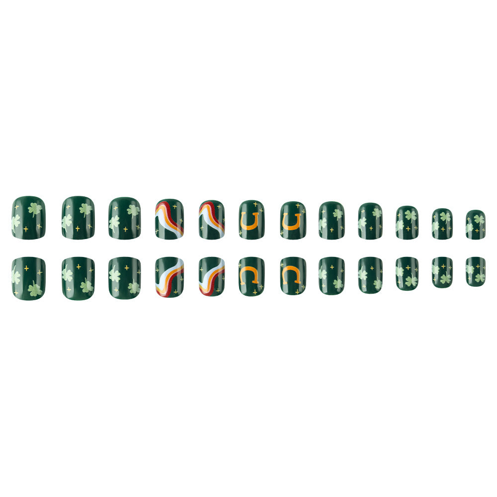 Artistic Illustrated Press-On Nails Stornfield